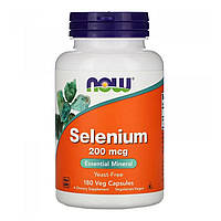 Селен без дрожжей (Selenium Yeast free) 200 мкг 180 капсул NOW-01486