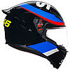 МОТОШОЛОМ ЗАКРИТИЙ AGV K1 S - VR46 SKY RACING TEAM BLACK/RED, фото 4