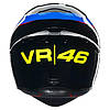 МОТОШОЛОМ ЗАКРИТИЙ AGV K1 S - VR46 SKY RACING TEAM BLACK/RED, фото 6