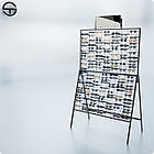 Стійка MONO-1721, (тр.17x17) 210 місць. Торговий стелаж під окуляри, торгове обладнання, фото 2