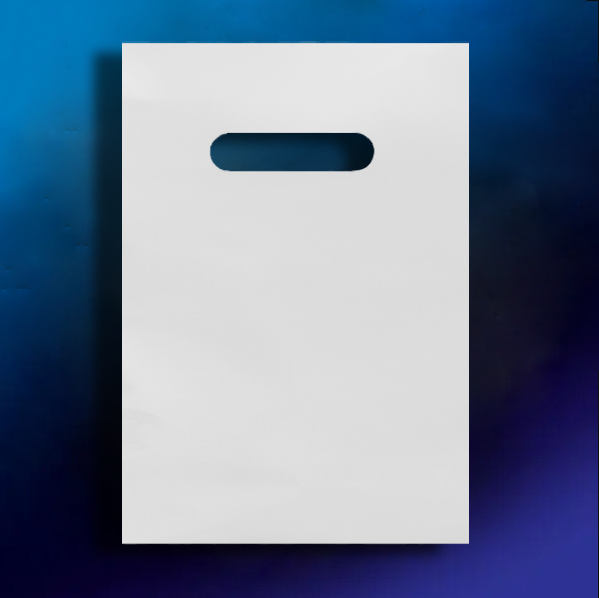 Пакет поліетиленовий Банан 24х33 білий, фото 1