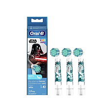 Набір зубних насадок для дітей Braun Oral-B Kids Star Wars (3 шт.)