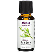 Масло чайного дерева Now Foods (Essential Oils Tea Tree) 30 мл