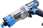 Акумуляторний дриль-шуруповерт CD213 AL-FA 10 мм 2 акумулятора 350/1000 об/хв + точило для свердел, фото 7