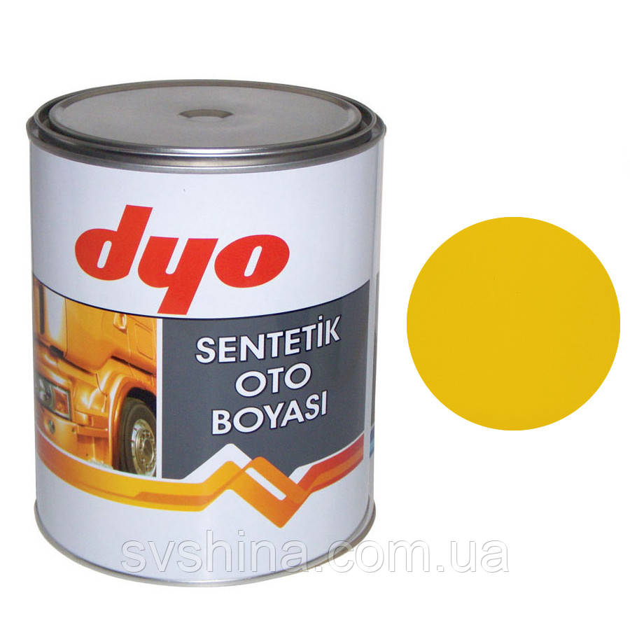 Фарба алкідна (синтетична) Dyo 299 Таксі жовтий 1l