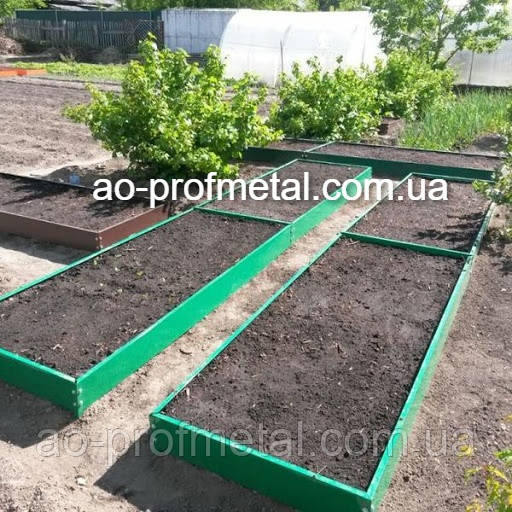 Грядки на дачу металеві, Грядки оцинкованні з ніжками., фото 1