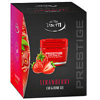 Ароматизатор для авто гелевий "Gel Prestige" Strawberry (Полуниця) 50мл Tasotti