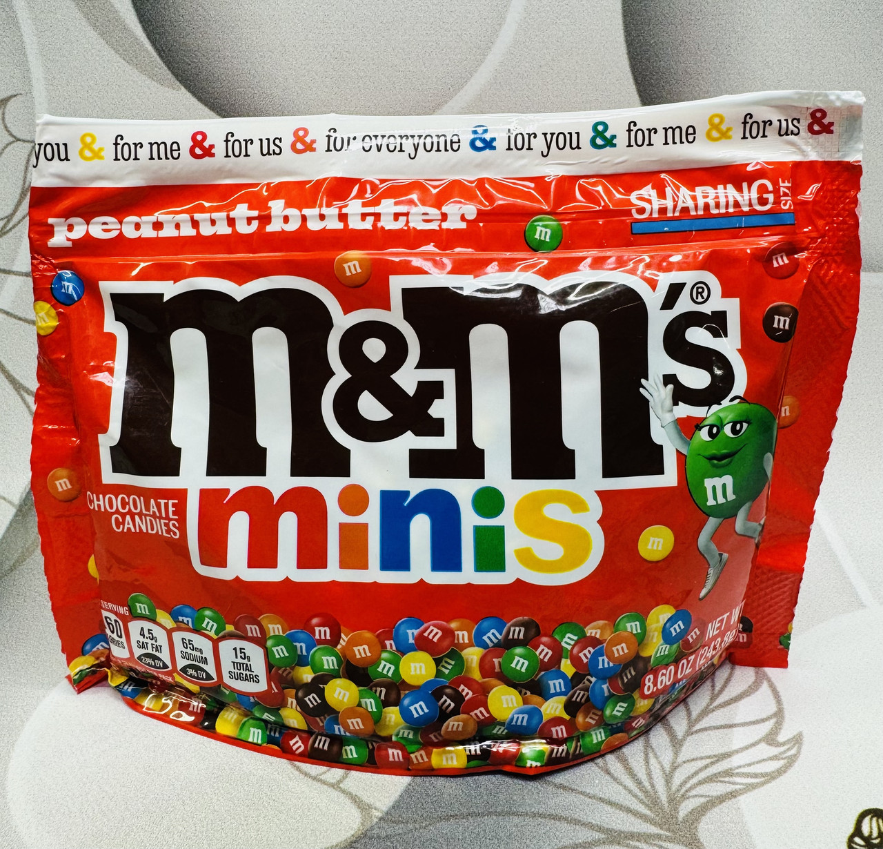 Міні-емендемси з арахісовою пастою M&M's Minis