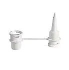 Портативний електричний насос із підключенням від USB для надувних виробів Intex 66637 Білий, фото 5