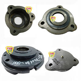 Корпуси підшипників, гайки, шайби.