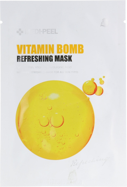 Тонізувальна тканинна маска Medi-Peel Vitamin Bomb Refreshing Mas
