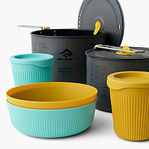 Набір туристичного посуду Sea To Summit Frontier UL One Pot Cook Set 2P (6 Piece), фото 2
