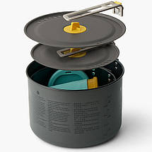 Набір туристичного посуду Sea To Summit Frontier UL One Pot Cook Set 2P (6 Piece), фото 3
