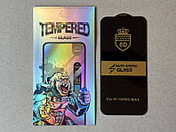 Apple iPhone 15 Pro Max захисне скло 6D на весь екран ANTI-STATIC GLASS на весь екран