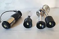 БЛЕНДЕР ПОГРАЖНИЙ 6В1 (КУХОННИЙ КОМБАЙН, ОВОНЕРЕЗКА, ЗМЕЛЬЧЧК) DOMOTEC MS-5107 800ВТ, фото 9