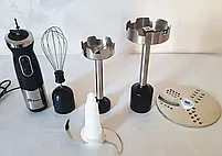 БЛЕНДЕР ПОГРАЖНИЙ 6В1 (КУХОННИЙ КОМБАЙН, ОВОНЕРЕЗКА, ЗМЕЛЬЧЧК) DOMOTEC MS-5107 800ВТ, фото 6