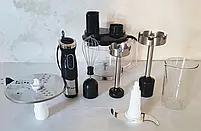 БЛЕНДЕР ПОГРАЖНИЙ 6В1 (КУХОННИЙ КОМБАЙН, ОВОНЕРЕЗКА, ЗМЕЛЬЧЧК) DOMOTEC MS-5107 800ВТ, фото 5