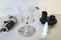 БЛЕНДЕР ПОГРАЖНИЙ 6В1 (КУХОННИЙ КОМБАЙН, ОВОНЕРЕЗКА, ЗМЕЛЬЧЧК) DOMOTEC MS-5107 800ВТ, фото 11