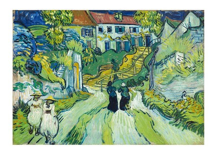Листівка Vincent van Gogh — Stairway at Auvers