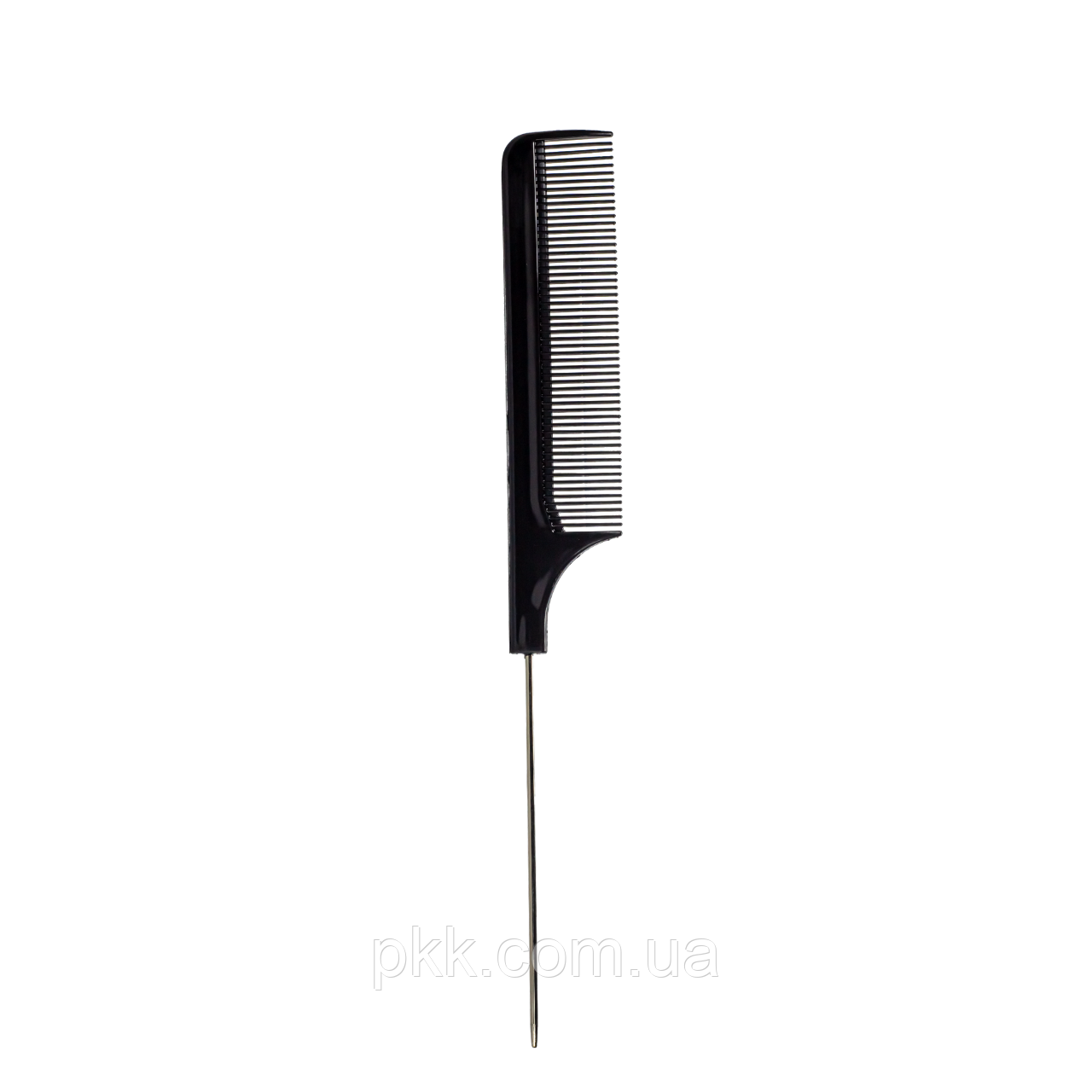 Гребінець для волосся QPI Professional з металевим кінцем 21 см PG-0026