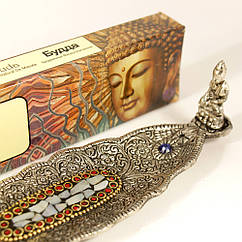Ароматичні палички та підставка БУДДА (Buddha) - індійські натуральні пахощі та аксесуари