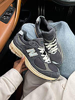 Мужские кроссовки New Balance 2002R Dark Grey Beige
