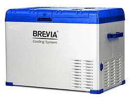 Холодильник 40л 12/24/110/220V 60W компресорний "Brevia" 22420
