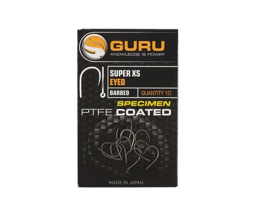 Гачки Guru Super XS Specimen PTFE Coated Eyed Barbed