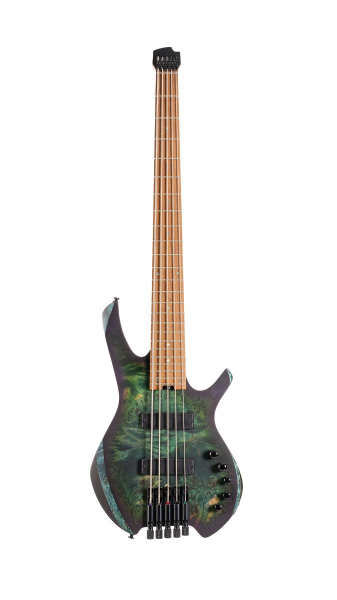 Бас-гітара CORT ARTISAN SPACE 5 (STAR DUST GREEN), фото 1