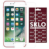 Защитное стекло SKLO 3D (full glue) для Apple iPhone 7 / 8 / SE (2020) (4.7") ile