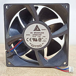 Б/У Кулер 92х92х32 на підшипниках (AFB0912HF) 12V, 0.28A, 3pin