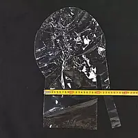 Кулька Bubbles 30" прозорий Китай з широким горлом розтянуті синя упаковка