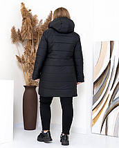 Шикарна жіноча куртка на синтепоні 150, тканина "Плащівка" 50, 54 розмір 50, фото 4