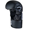 Рукавиці для ММА Phantom RIOT Black L/XL (капа в подарунок), фото 3