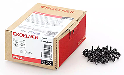 Шуруп з буром по металу 3,5х9,5мм Koelner WS-3595 блоха текс упаковка 1000 штук (Кельнер Коельнер) Польща