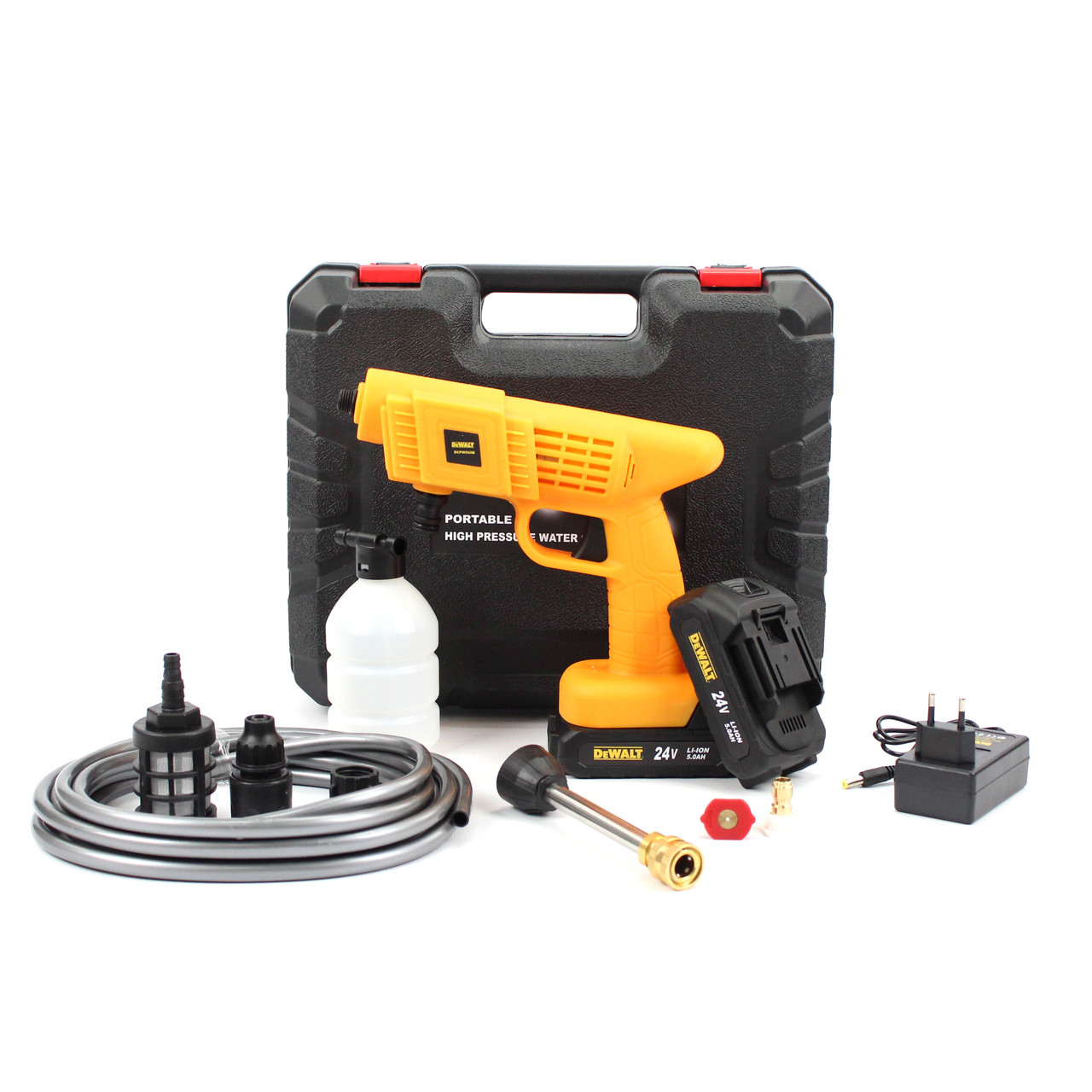 Акумуляторна ручна мийка DeWalt DeWalt DCPW540B (36V, 6Ah, 26bar), АКБ мийка Деволт
