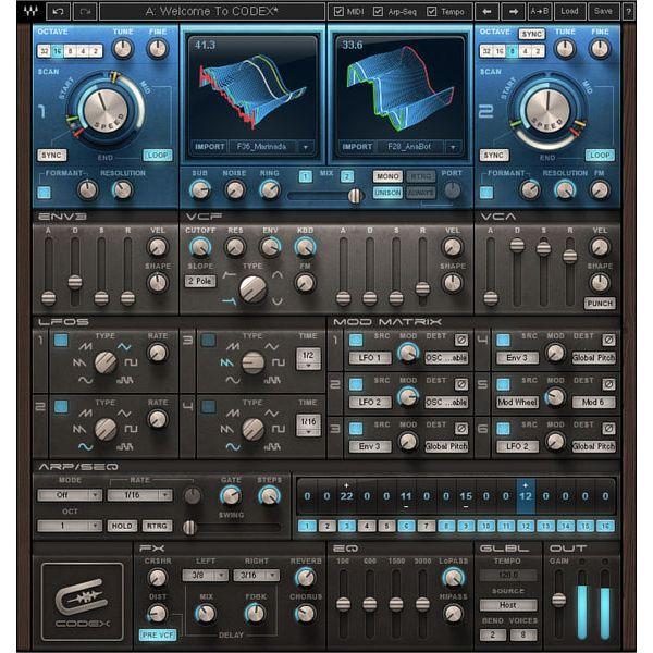 Waves Codex Wavetable Synth, фото 1