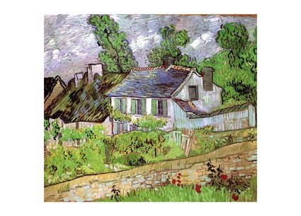 Листівка Vincent van Gogh — Houses at Auvers, фото 1
