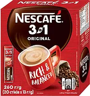 Кава Nescafe 3в1 Original /20 шт
