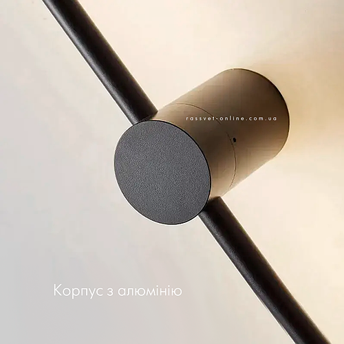 Линейное LED бра 60см 12Вт Line Sticks L600 12W BLACK 220V IP20 ...