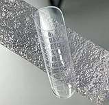 Верхні форми для нарощування нігтів RichColoR 03 (овал з розміткою прозорі), 120 шт, фото 2