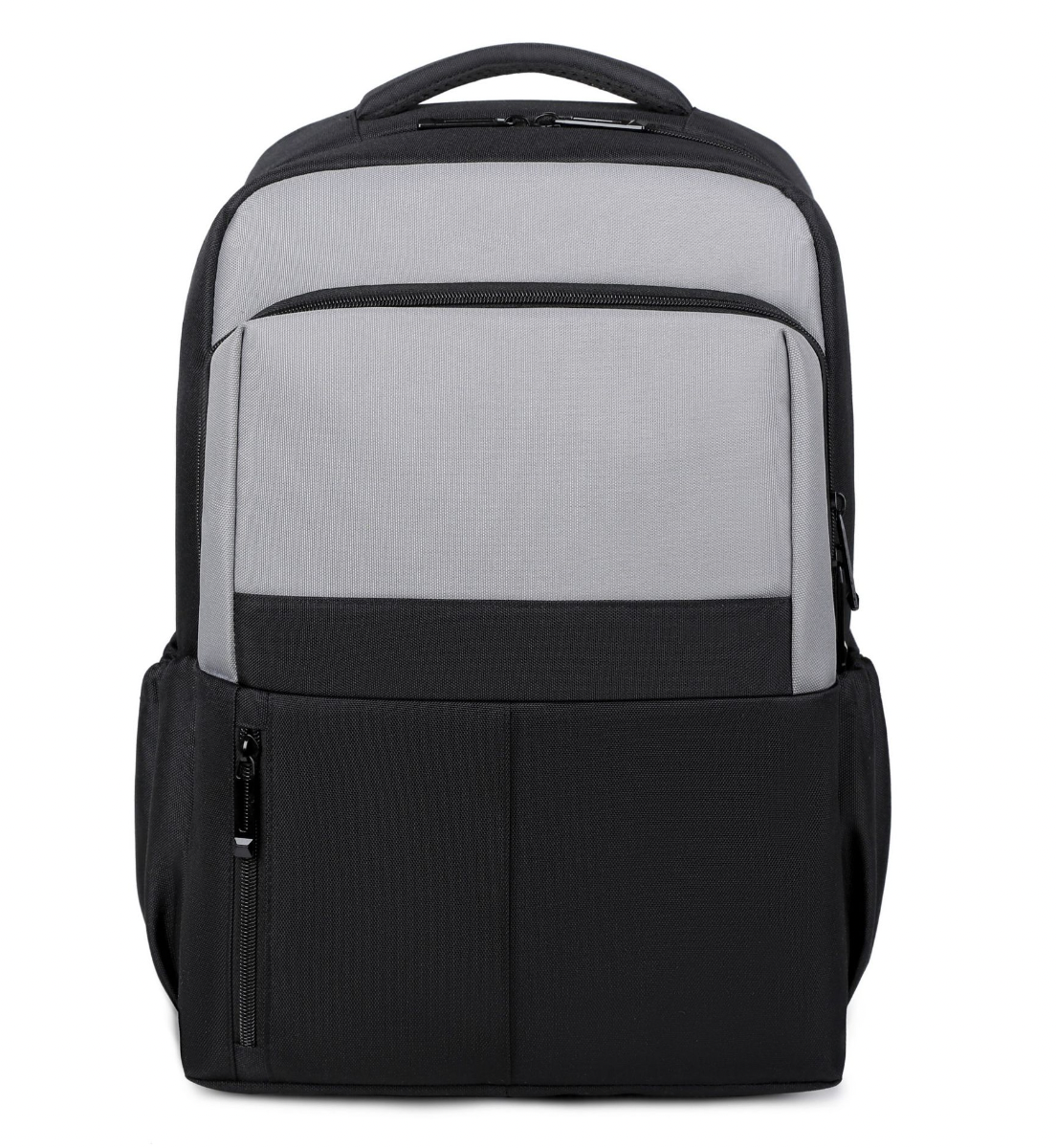 Стильний рюкзак чоловічий на 2 відділення / Рюкзак для поїздок і роботи / Рюкзак міський для ноутбука Сірий, фото 1
