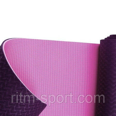 Килимок для йоги та фітнесу Yoga mat (6 мм)