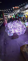Оптом (от 50шт) Воздушные шарики бобо с подсветкой Bobo Led хрн