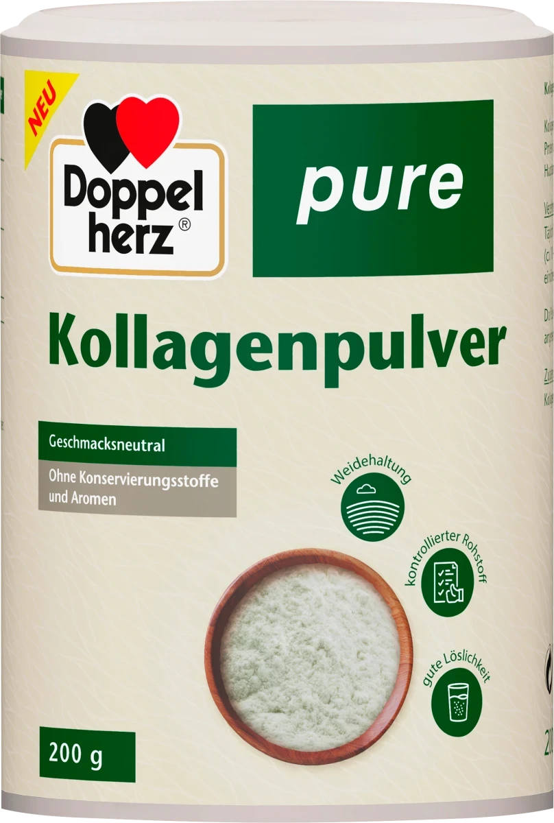 Біологічно активна добавка Doppelherz Kollagenpulver, 200 гр