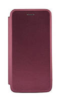 Чохол книжка Premium для Samsung A24 4G / A245 на магніті з підставкою бордовий