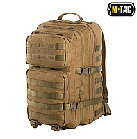 Тактический рюкзак Бежевый M-Tac Large Assault 36 л, Рюкзак для военных, Прочный армейский рюкзак MODIX