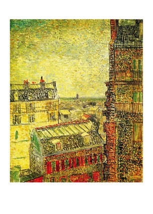Открытка Vincent van Gogh — View of Paris from Vinsent's Room, фото 1