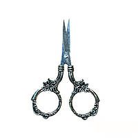 Ножиці "Вінтаж" 9 см, колір срібло (6173)