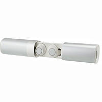 Беспроводные наушники S2 TWS с кейсом для зарядки White Silver (au090-hbr)